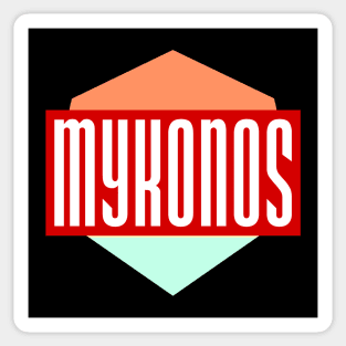 Mykonos Sticker